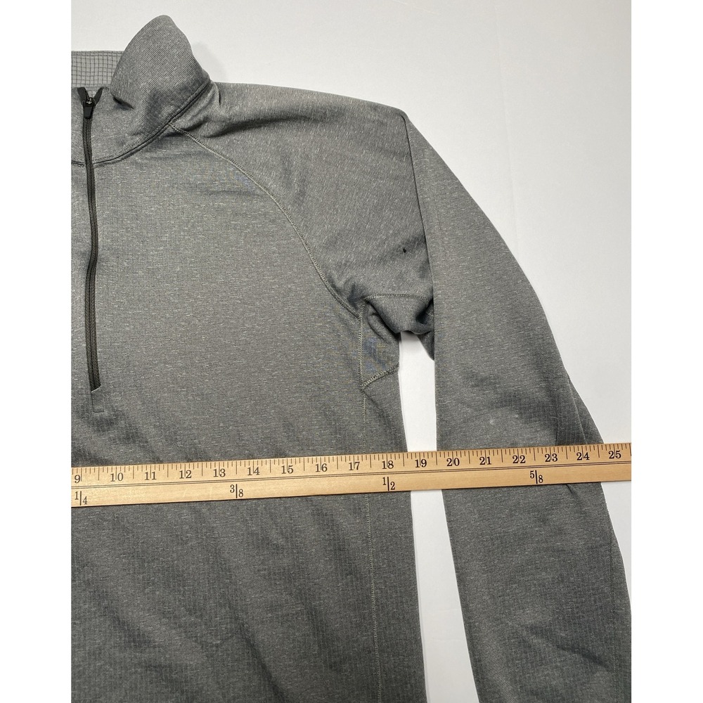 Patagonia Men's Medium Capilene Midweight Baselayer 1/2 Zip Gray - Picture 6 of 9